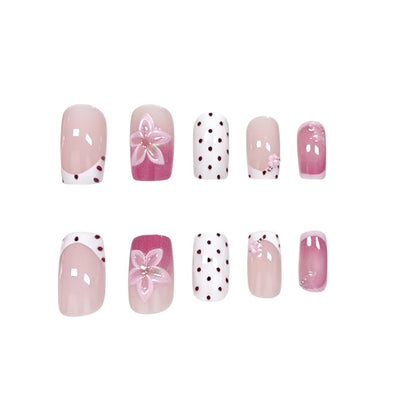 Floral Abstract Nail Art Set Brehn