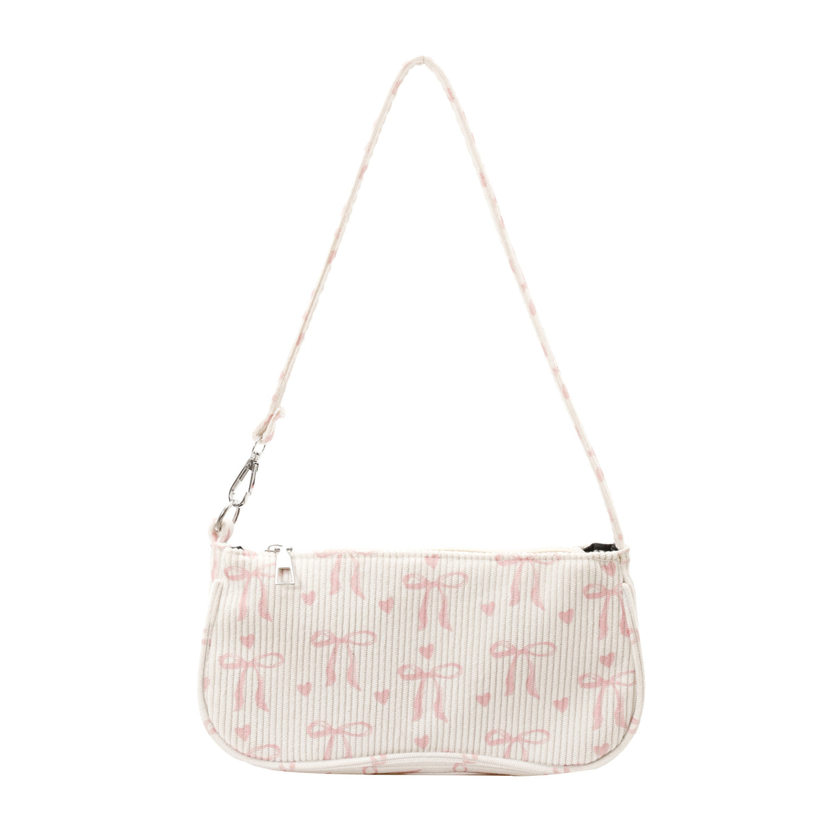 Süße bogenmusterte Mikro-Crossbody-Tasche