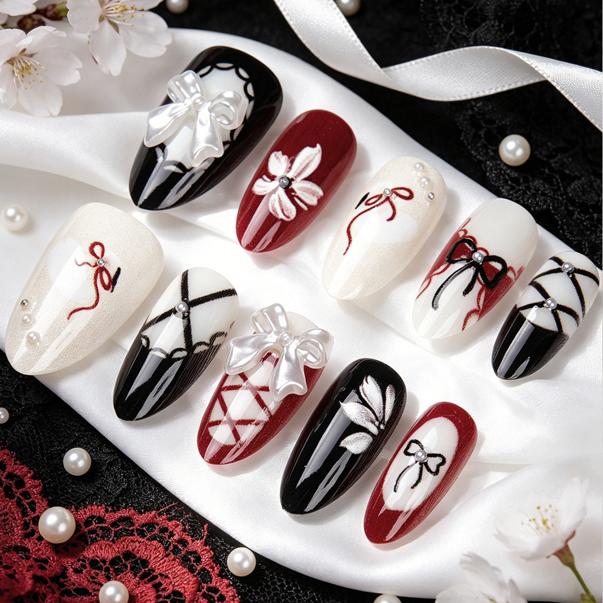 Kunstnagelset mit exklusiven Designs Brehn