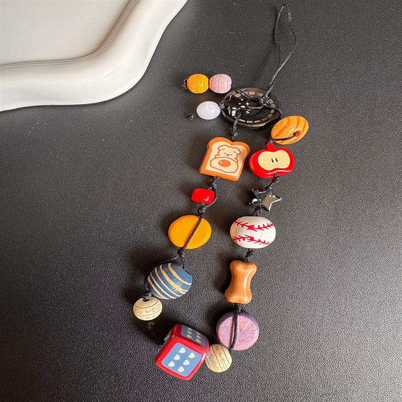 Verspielt Themed Perlen Lanyard Brehn