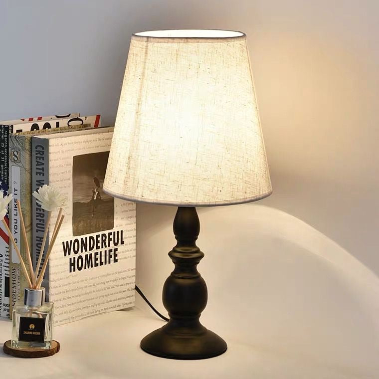 Elegante weiche Stoff Tischlampe