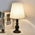 Elegante weiche Stoff Tischlampe
