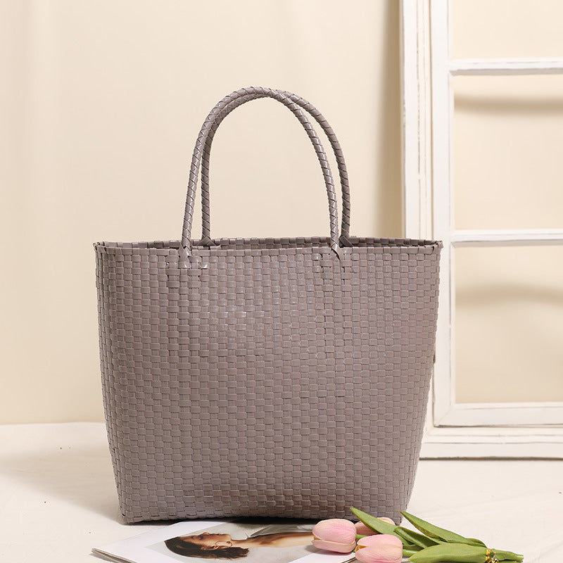 Geflochtene Freizeit Shopper-Tasche Brehn