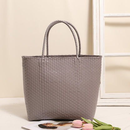 Geflochtene Freizeit Shopper-Tasche Brehn