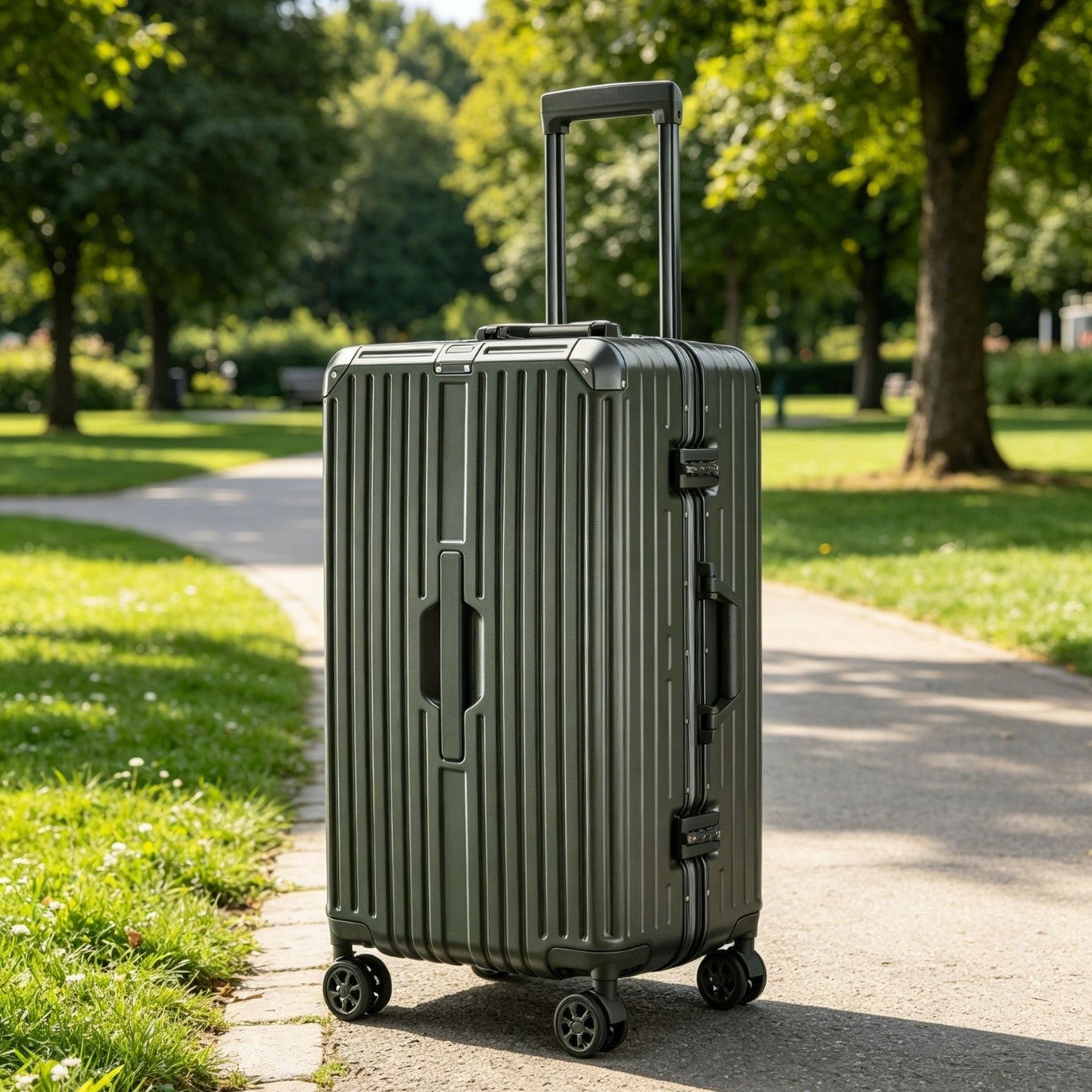 Unisex langlebiger Hartschalen-Reisekoffer Brehn