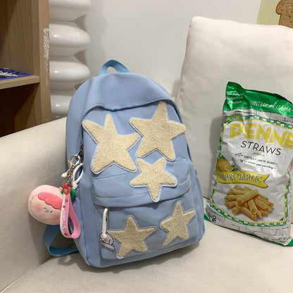 Stern-verzierte lässige Rucksack