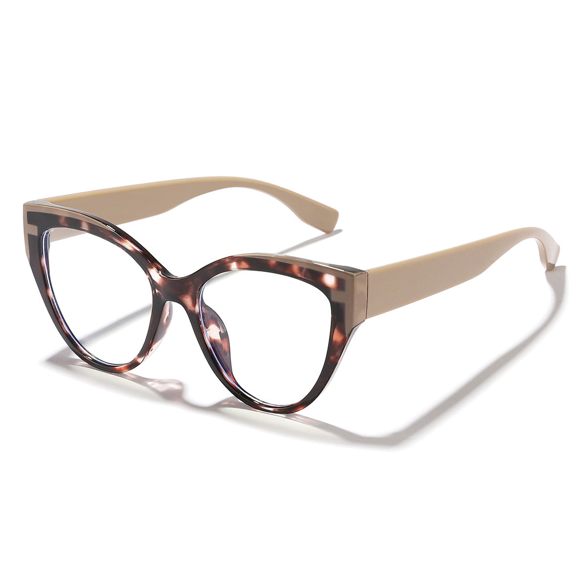 Damen trendige Katzenaugen Sonnenbrille mit hochwertigem Rahmen Brehn