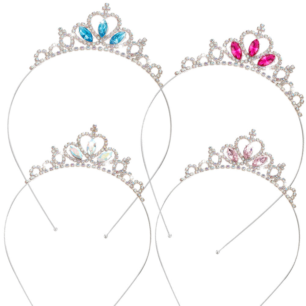 Damen Kristall Tiara Brehn
