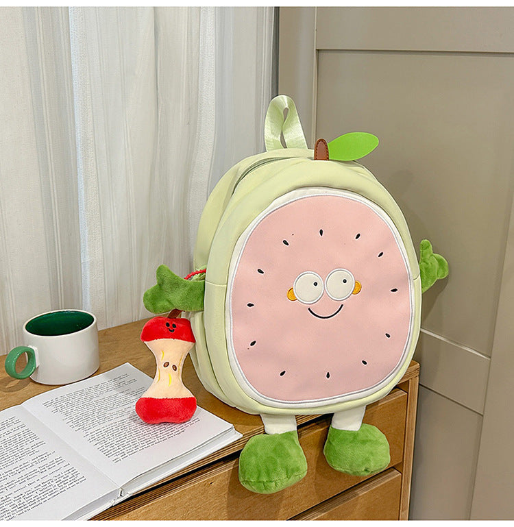 Plüsch Obst-Themen Schulrucksack