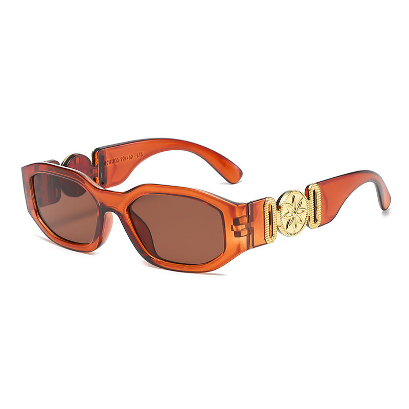 Damen Trendige und stilvolle Sonnenbrille mit luxuriösen Details Brehn