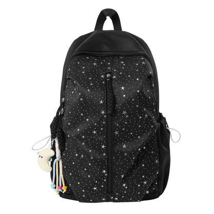 Stilvolle Rucksack mit Sternmuster Brehn