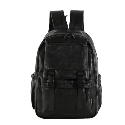 Stylischer Multifunktions-Leder-Rucksack Brehn