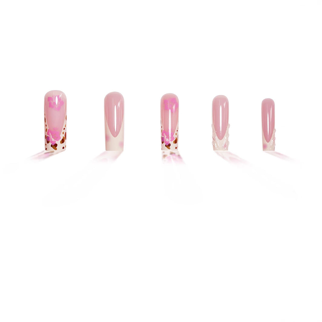 Floral Acrylnagelvergrößerungen Brehn
