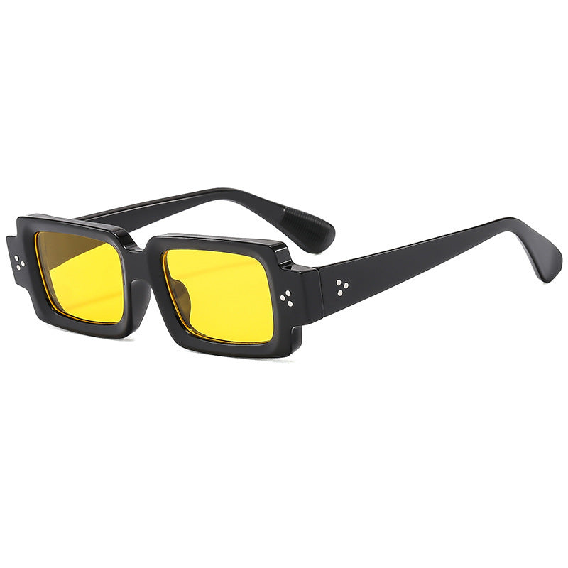 Fette rechteckige Rahmenbrille Brehn
