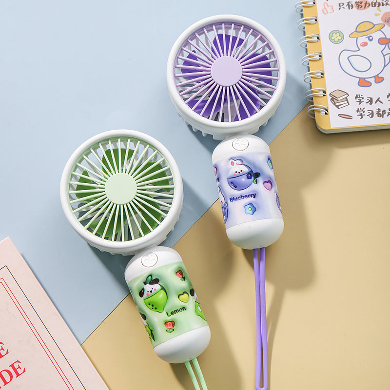 Unisex Tragbarer USB Mini Handventilator mit buntem Design Brehn
