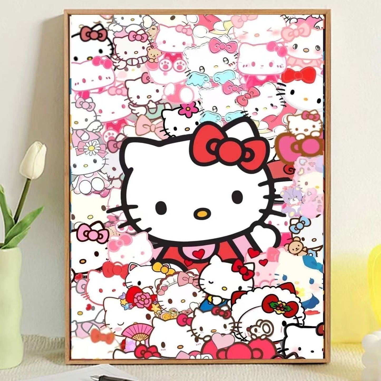 Hello Kitty Charakter Wandkunst Brehn