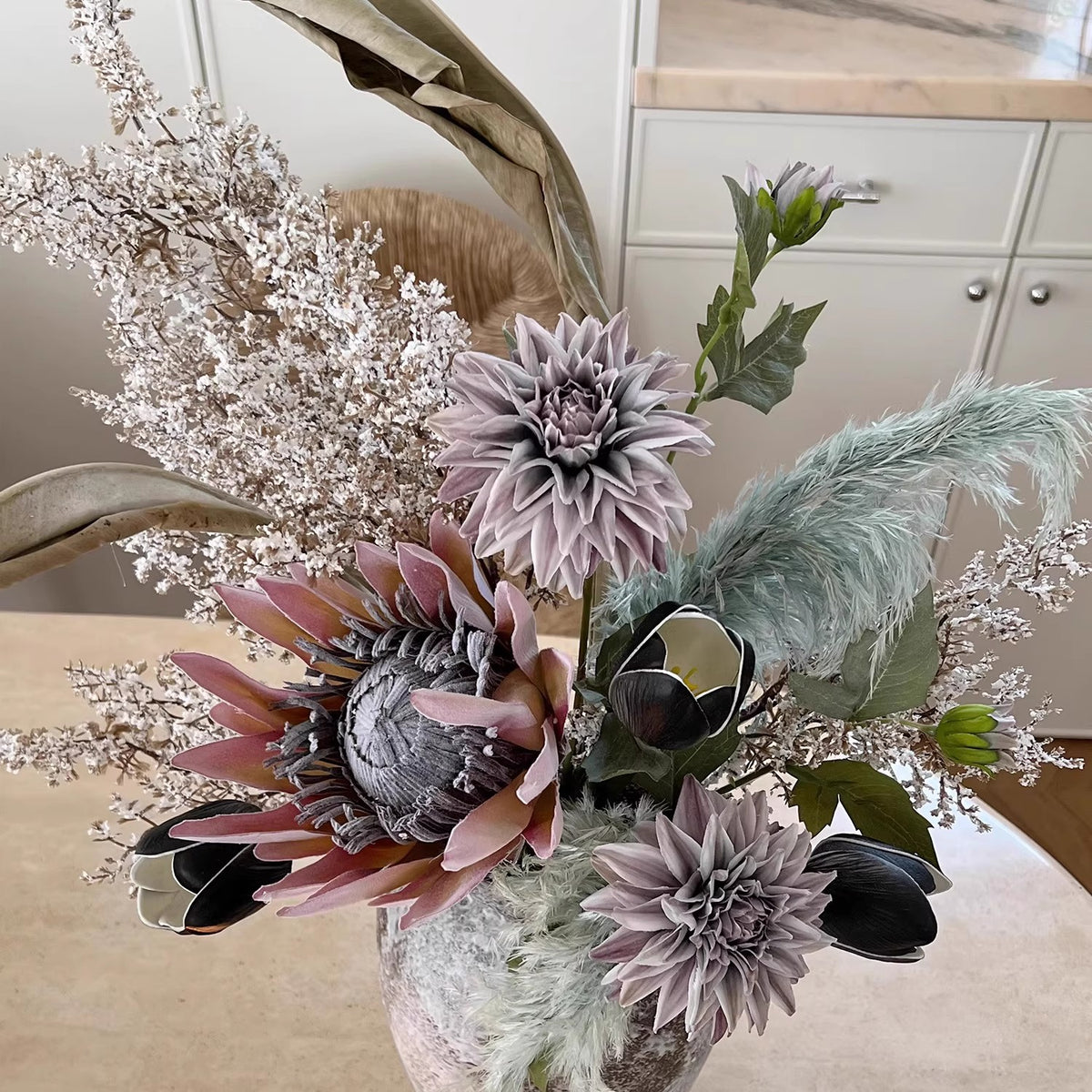 Exotische Blumenarrangement