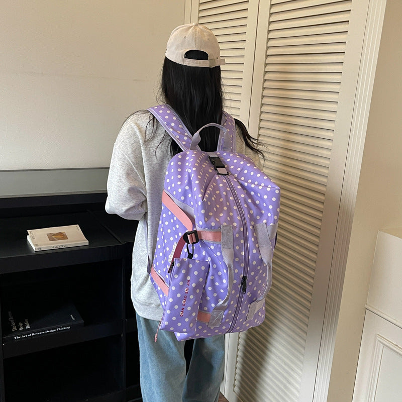 Vielseitige gepunktete Reisetasche Brehn