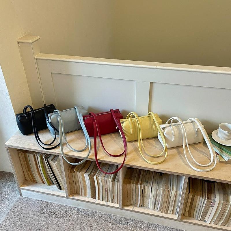 Minimalistische Leder Umhängetasche