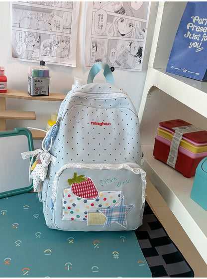 Süßer illustrierter Grafik-Schulrucksack Brehn