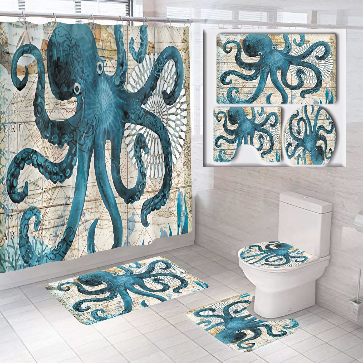 Badezimmer Zubehör Set Brehn
