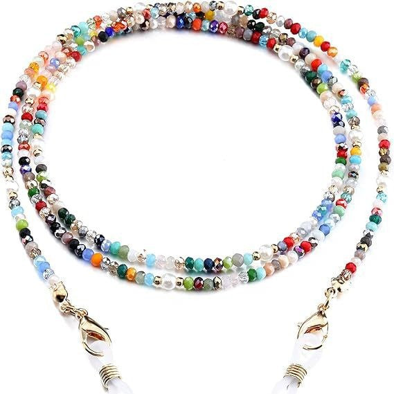 Verspielte Bead-Brillenkette Brehn