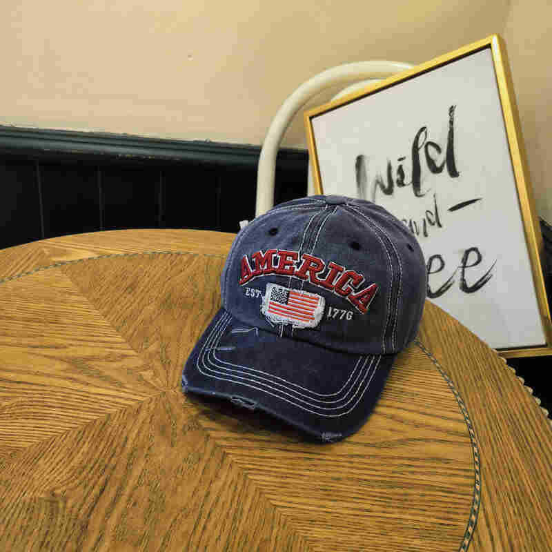 Unisex Vintage-inspirierte beschädigte Baseballmütze Brehn