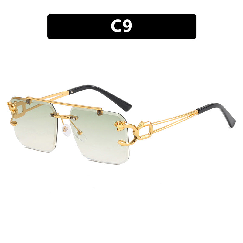 Damen Luxus-Sonnenbrille mit elegantem Metalldetail Brehn