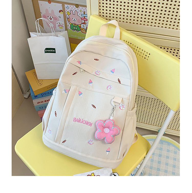 Niedlicher Eistüten-Muster-Rucksack