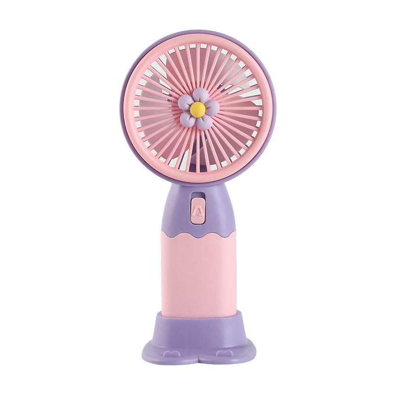 Damen Tragbarer Handventilator mit floralem Design Brehn