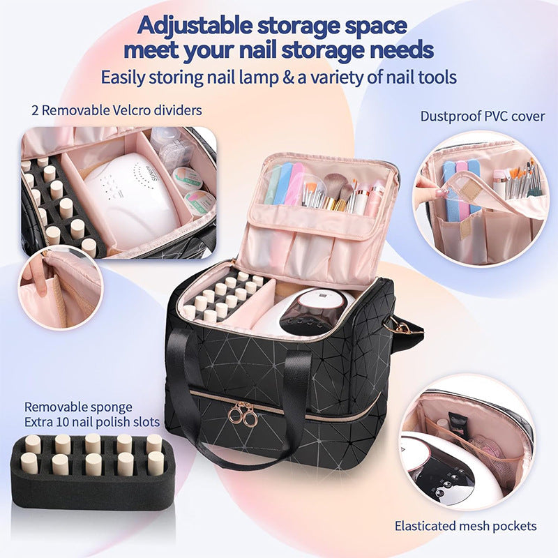 Luxuriöse Kosmetik-Organizer Tasche Brehn