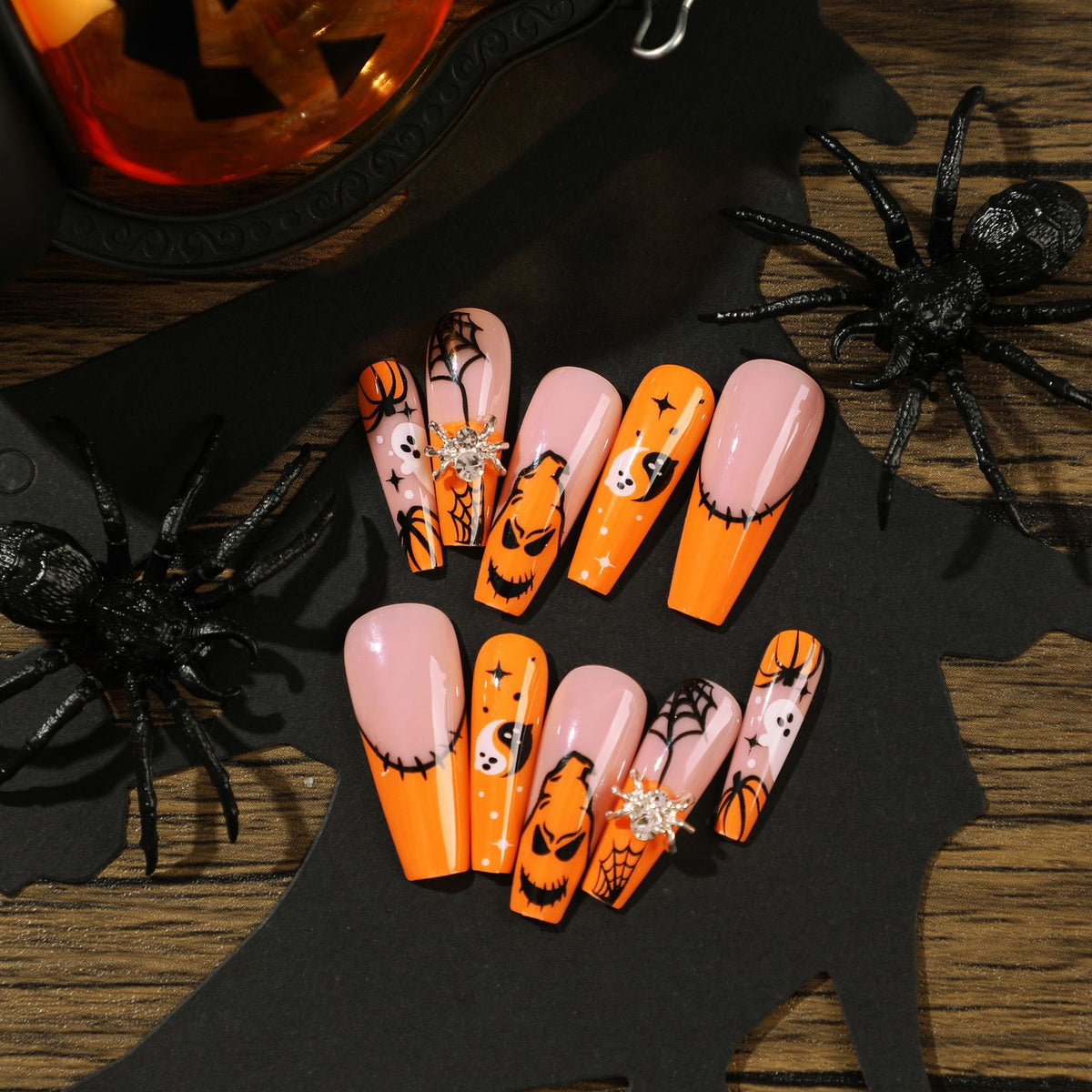 Künstliche Halloween-Nagelkunst Brehn