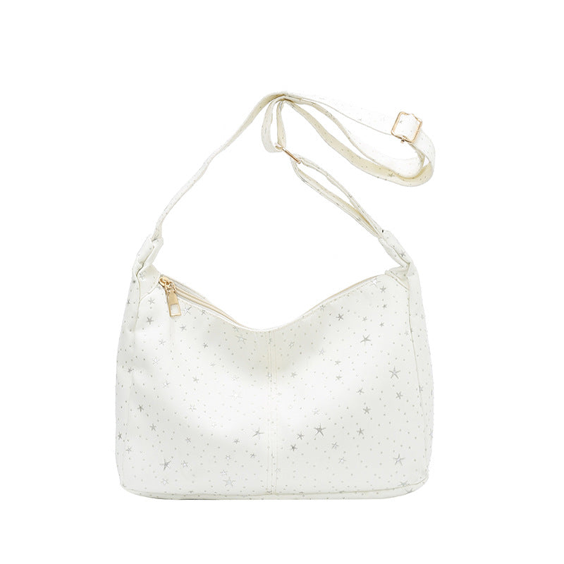 WoTrendy Celestial Print Schultertasche Brehn