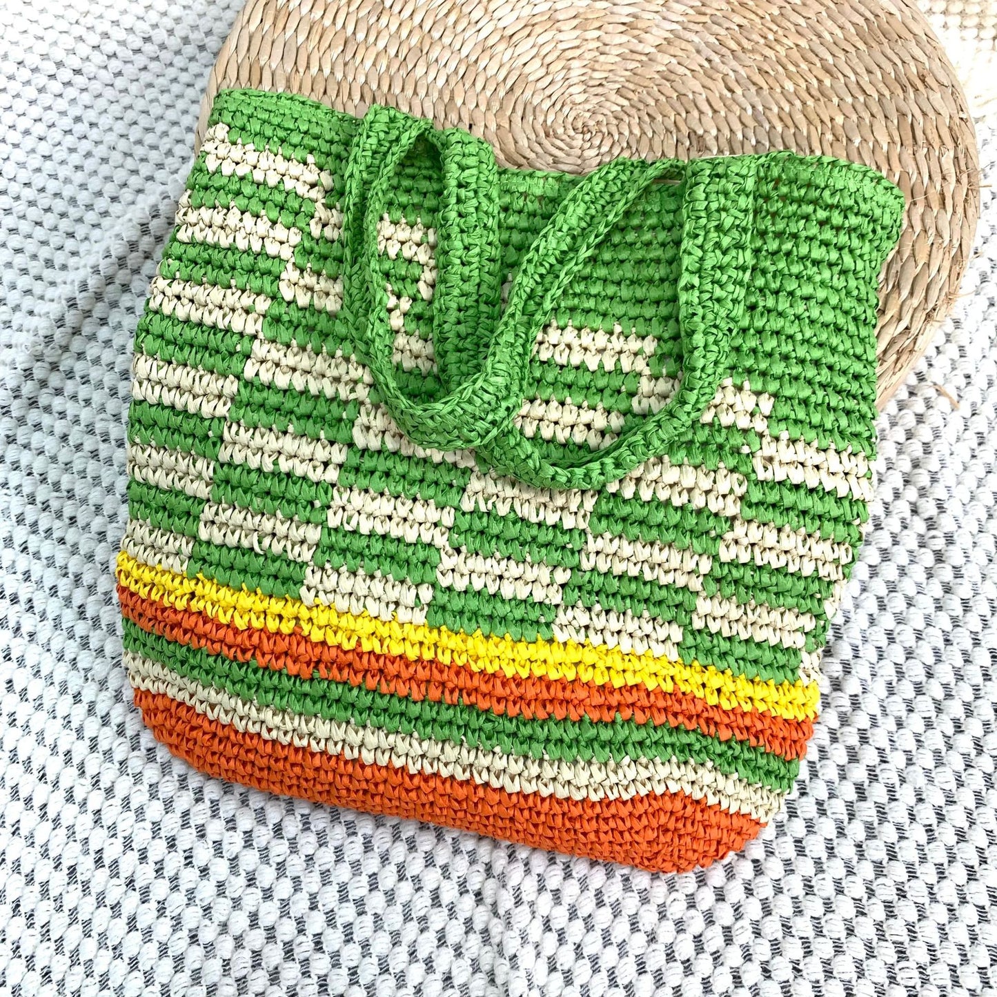 Handgeknüpfte Sommertragetasche Brehn