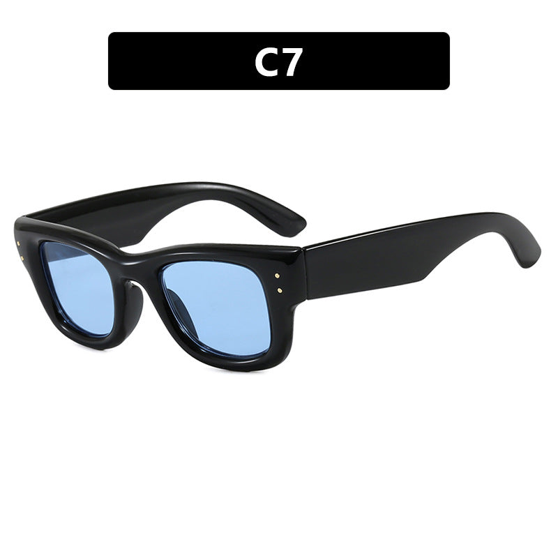 Damen modische Sonnenbrille mit breitem, elegantem Rahmen und schützendem UV-Filter Brehn