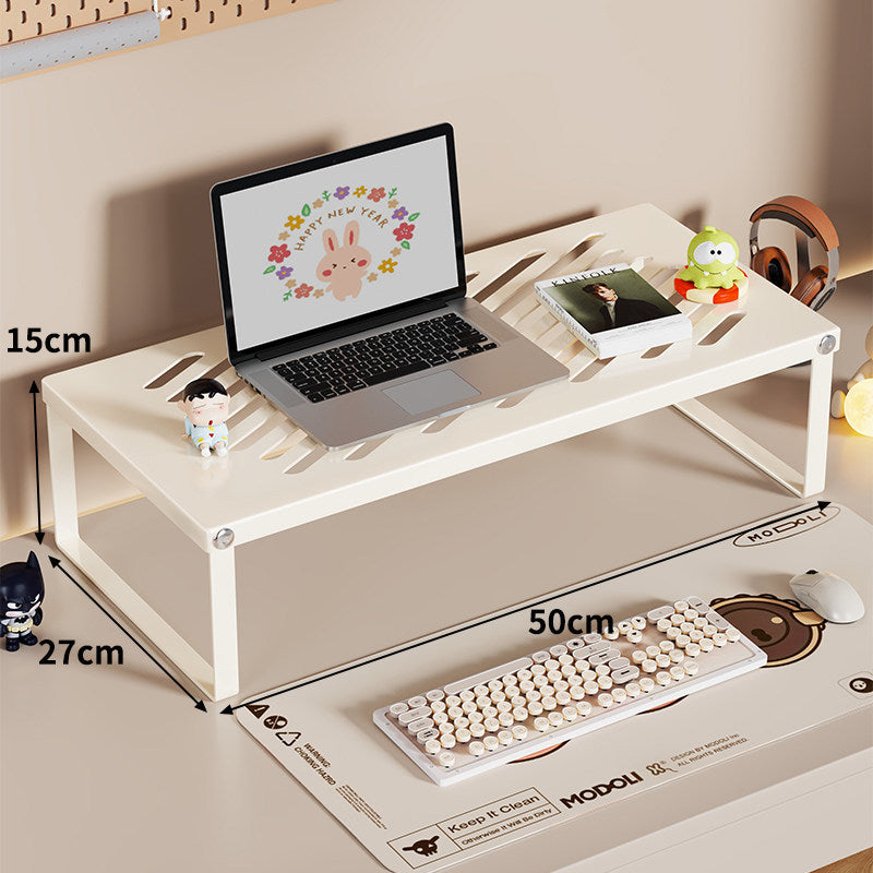 Ergonomischer belüfteter Metall-Laptop-Ständer mit Untertisch-Speicher