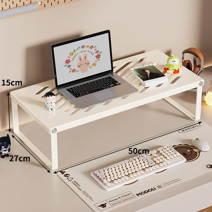 Ergonomischer belüfteter Metall-Laptop-Ständer mit Untertisch-Speicher