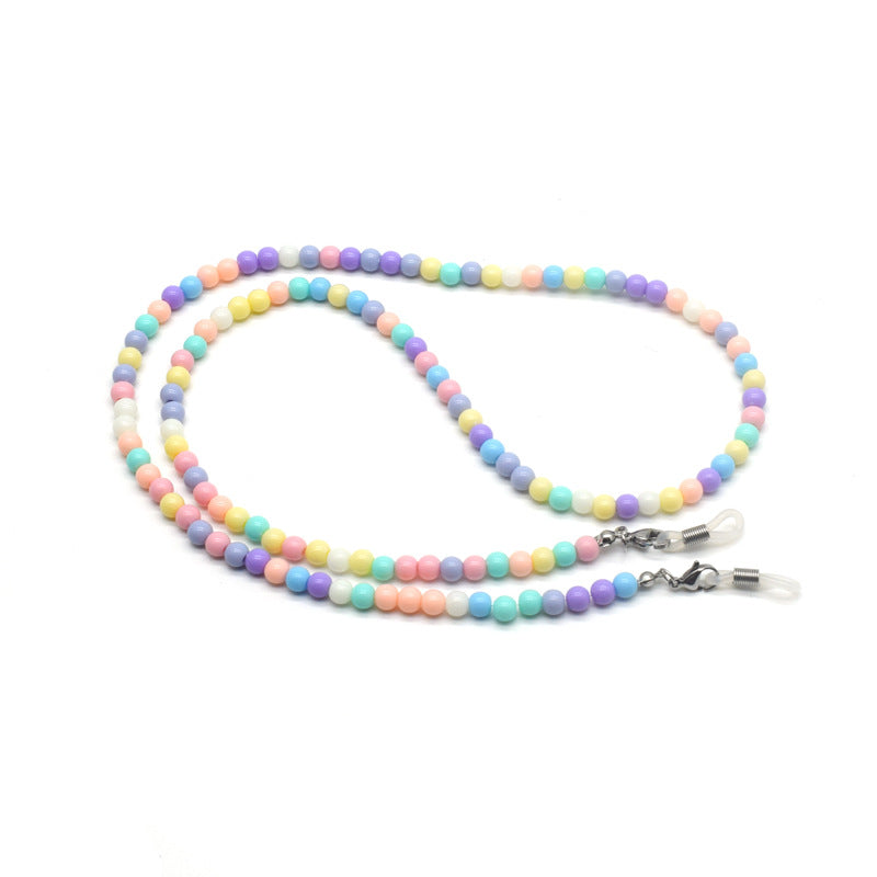 Bunte Perlen Brillen Kette Brehn