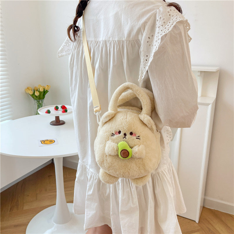 Plüsch-Hasen-Themen Mini-Rucksack