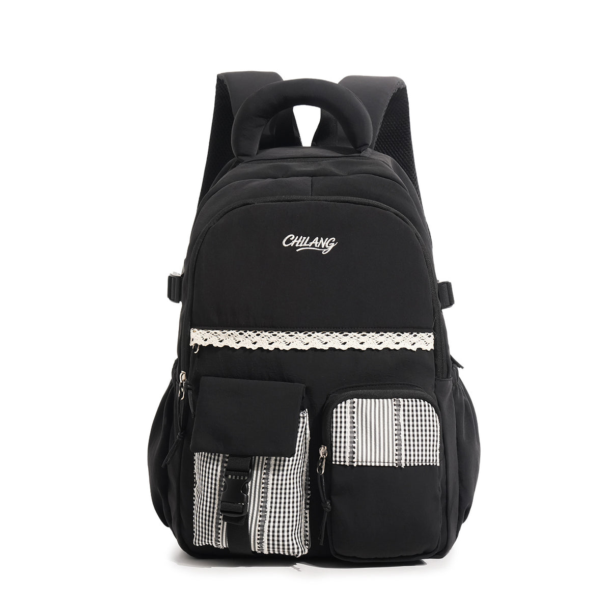 Stylischer multifunktionaler Rucksack mit Spitzenakzenten Brehn