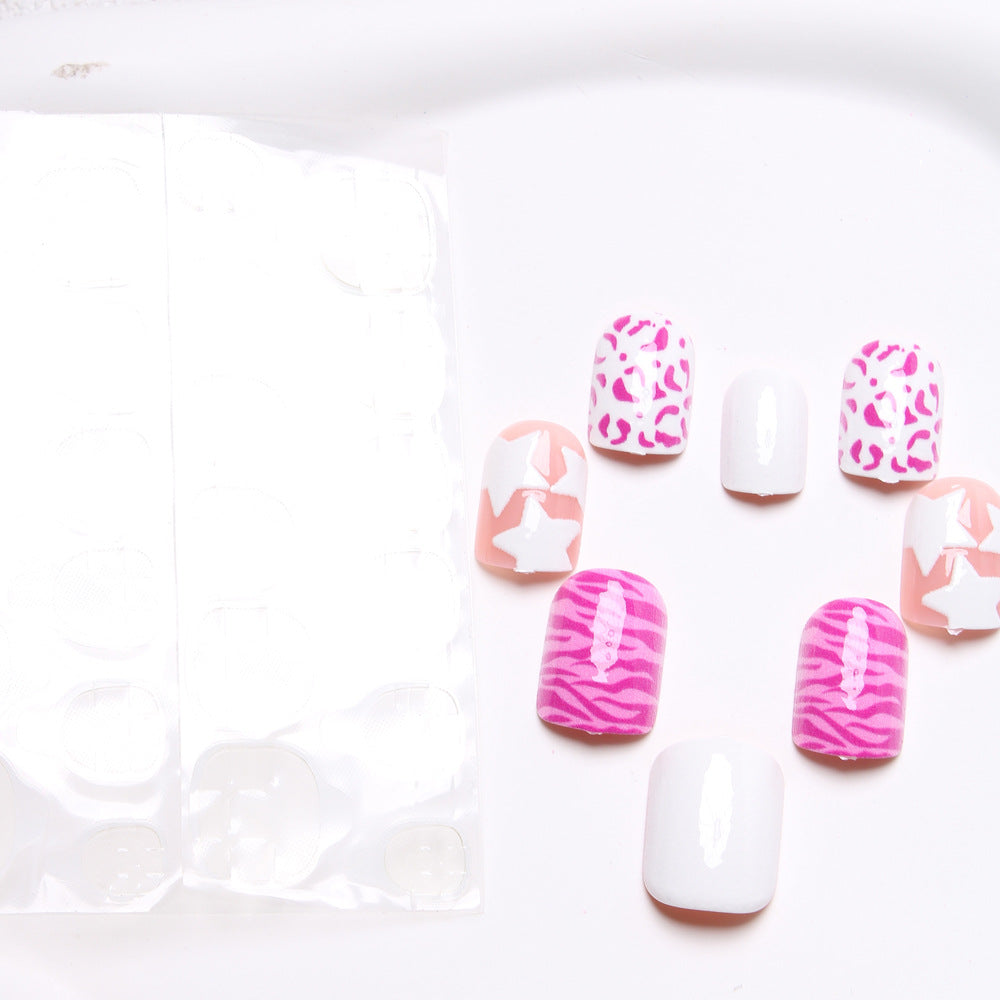 Künstlerisch inspiriertes Press-On Nagelset Brehn