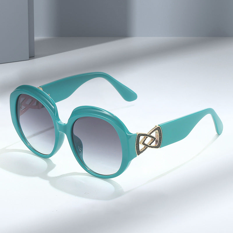 Damen Designer-Sonnenbrille mit luxuriösen Verzierungen Brehn