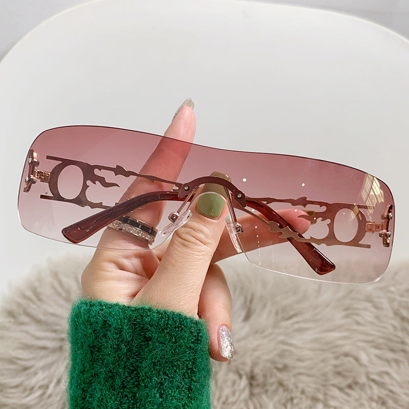 Damen modische Sonnenbrille mit innovativem Design Brehn