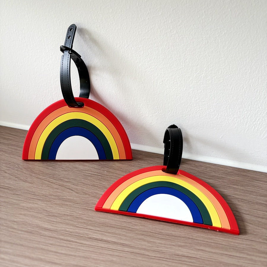Silicone Regenbogen Gepäckanhänger Brehn