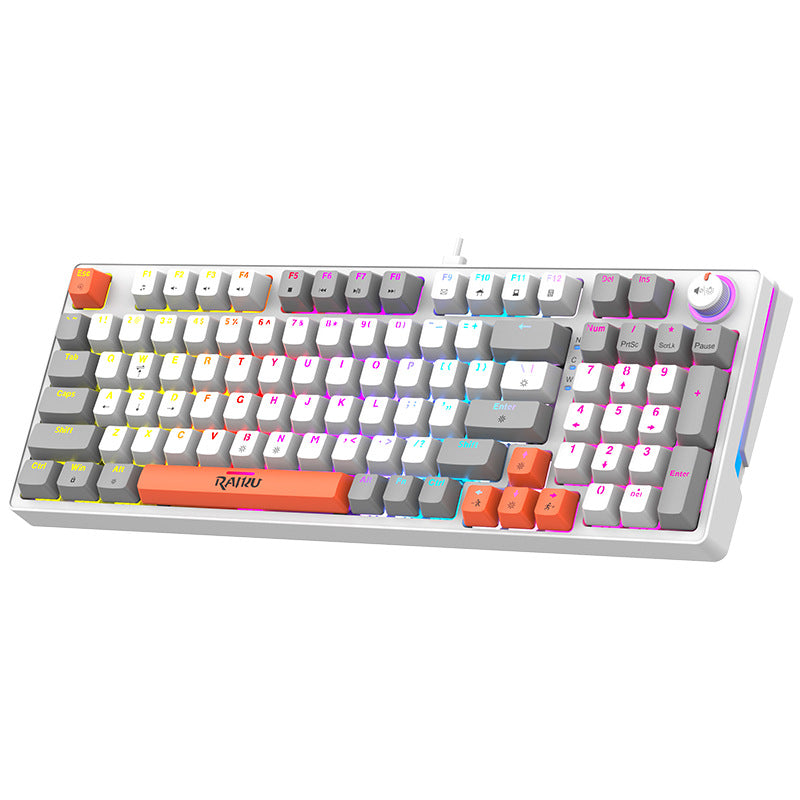 Hintergrundbeleuchtete mechanische Gaming-Tastatur Brehn