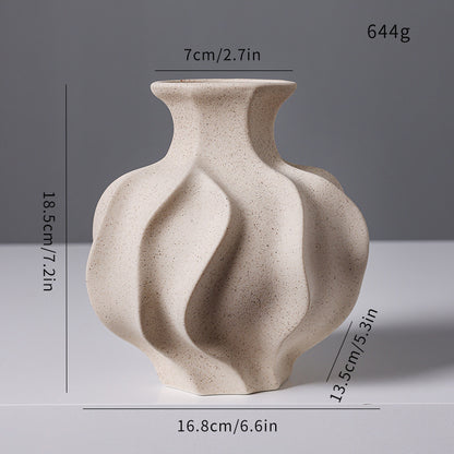 Künstlerische Keramikvase Brehn
