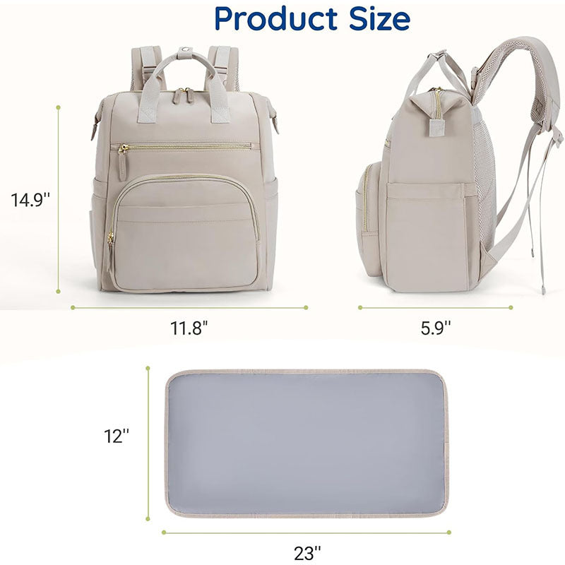 Praktischer Laptop-Rucksack mit Innovativem Stauraum und Multifunktionalen Fächern Brehn