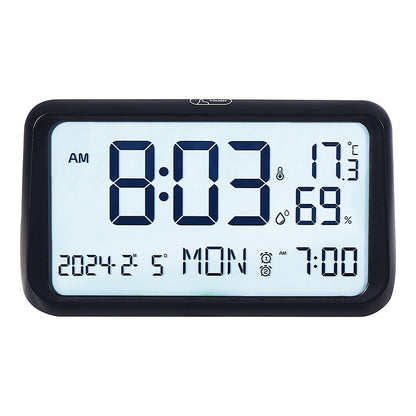 Digitaler Wetter-Alarmwecker mit Hygrometer und Thermometer Brehn