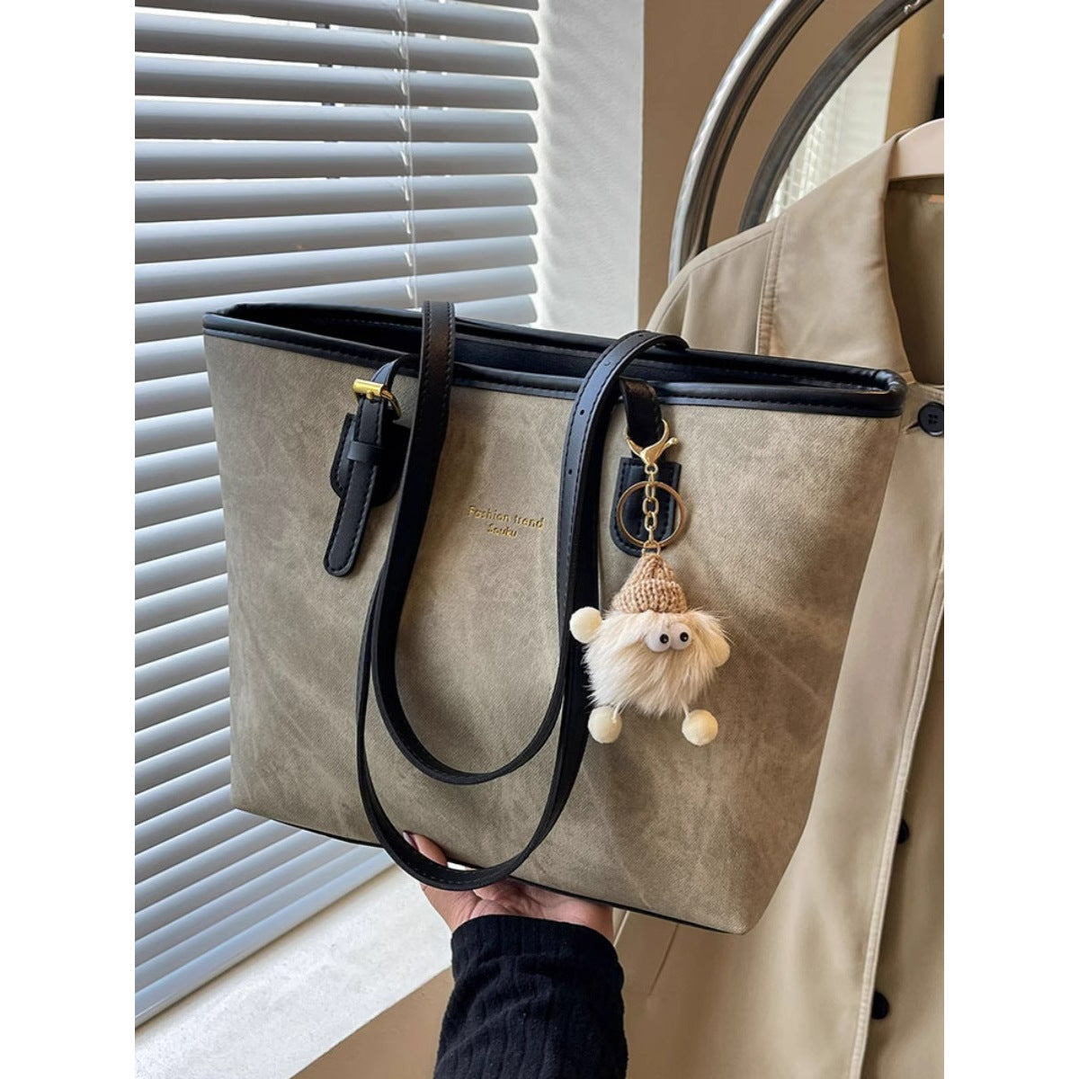 Stilvolle Reißverschluss-Tote Tasche Brehn