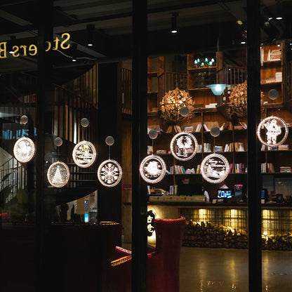LED Schneemann Dekorative Hängende Licht Brehn